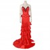 Aerith  Red Dress FFVII Remake Cosplay Costume