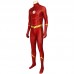 TF Season 6 Zentai Cosplay Costume Barry Allen Jumpsuit