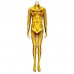 Prince Jumpsuit Woman Golden Cosplay Costume