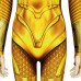 Prince Jumpsuit Woman Golden Cosplay Costume