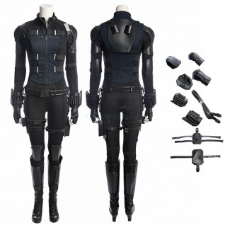 Avengers Infinity War Black Widow Cosplay Costume