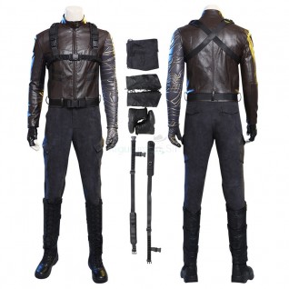 The Soldier Bucky Barnes Cosplay Costume