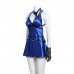 FFVII Remake Cosplay Costume Tifa Lockhart Blue Dress