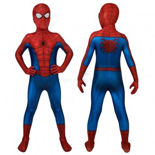 Kids Spider-Man Costume Classic Ultimate Spiderman Cosplay Suits