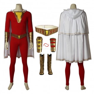 Shazam Costume Billy Batson Cosplay Suits