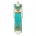 Jasmine Princess Dress Cosplay Costume