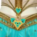 Jasmine Princess Dress Cosplay Costume