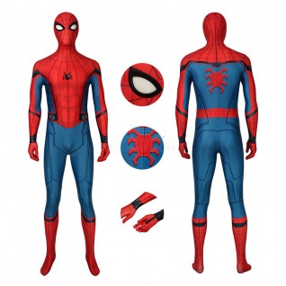 Spider-Man Far From Home Cosplay Costume Peter Parker Jumpsuit for Adult