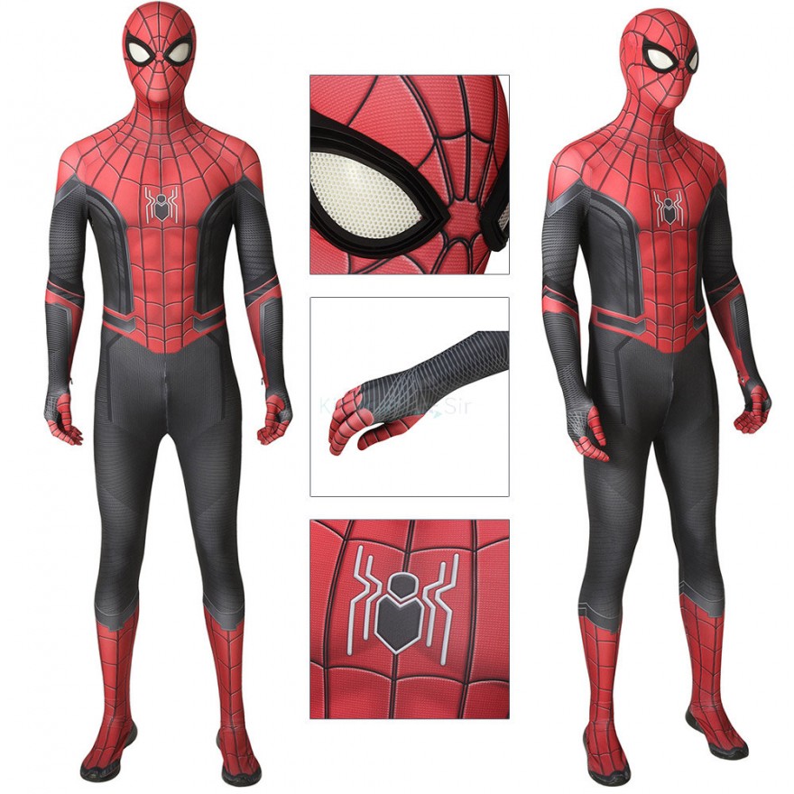 Spider Suits Far From Home Cosplay Costumes Jumpsuit