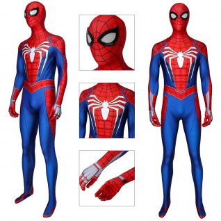 Spider Cosplay Costume Peter Parker Jumpsuit for Adult