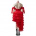 HQ Red Dress Female Kill Horror Halloween Cosplay Suit