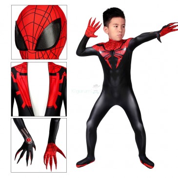 The Superior Spider-Man Cosplay Costume Spider-Man Jumpsuit for Kids